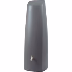 Récupérateur d'eau Elegance 400 L gris Graf Style moderne et épuré Grand volume de stockage pour un faible encombrement (seul ...