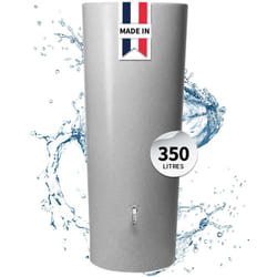 Réservoir stone 2en1 350L silver avec bac plantes intégré - Garantia