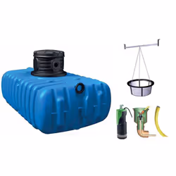 KIT Jardin FLAT CONFORT 1500 L - passage piéton