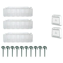 Graf - Kit 3 tunnels sunny avec 2 portes et 10 piquets