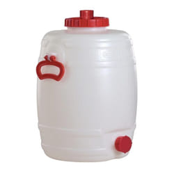 Bidon 30 l pe blanc 2 poignées de transport d. d'ouverture de remplissage 120 mm