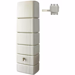 Description générale Cuve murale élégante et moderne, idéale pour la récupération d'eau de pluie avec une capacité de 500 lit ...