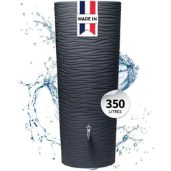 Réservoir natura 2en1 350L graphite avec bac plantes intégré - Garantia