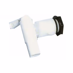 Avec joint et écrouS'adapte aux cuves de récupération d'eau cylindriques et rectangulaires