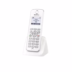 FRITZ!Fon M2 International, Téléphone DECT, Combiné sans fil, Haut-parleur, 300 entrées, Identification de l'appelant, Blanc