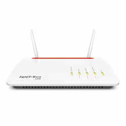 FRITZ!Box 6890 LTE routeur sans fil Gigabit Ethernet Bi-bande (2,4 GHz / 5 GHz) 4G Noir, Rouge, Blanc