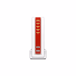 FRITZ!Box 6591 Cable Int. for Luxembourg routeur sans fil Gigabit Ethernet Bi-bande (2,4 GHz / 5 GHz) Rouge, Blanc