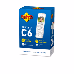 FRITZ!Fon C6 International Téléphone DECT Identification de l'appelant Blanc - Vue supplémentaire 4