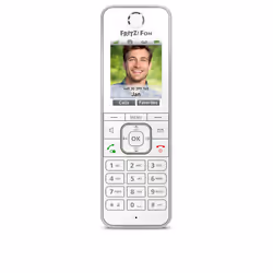 FRITZ!Fon C6 International Téléphone DECT Identification de l'appelant Blanc - Vue supplémentaire 5