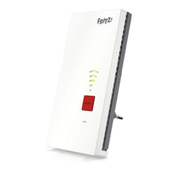 FRITZ!Repeater Repeater 2400 Émetteur et récepteur réseau Gris, Blanc 10, 100, 1000 Mbit/s