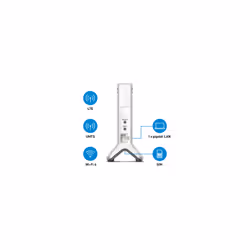 FRITZ!Box Box 6820 LTE International routeur sans fil Gigabit Ethernet Monobande (2,4 GHz) 4G Rouge, Blanc
