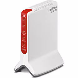 FRITZ!Box Box 6820 LTE International routeur sans fil Gigabit Ethernet Monobande (2,4 GHz) 4G Rouge, Blanc