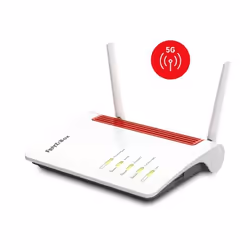FRITZ!Box 6850 5G routeur sans fil Gigabit Ethernet Bi-bande (2,4 GHz / 5 GHz) Blanc