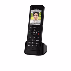 FRITZ!Fon 20003009, Téléphone DECT, Combiné sans fil, Haut-parleur, 100 entrées, Identification de l'appelant, Noir