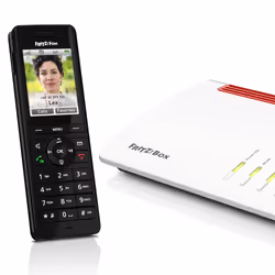 FRITZ!Fon 20003009 téléphone Téléphone DECT Identification de l'appelant Noir