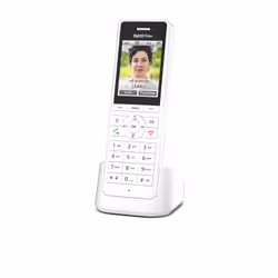 FRITZ!Fon 20003010, Téléphone DECT, Combiné sans fil, Haut-parleur, 100 entrées, Identification de l'appelant, Blanc