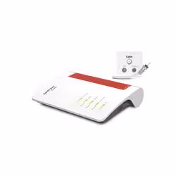 AVM FRITZ!Box 6670, Wi-Fi 7 (802.11be), Bi-bande (2,4 GHz / 5 GHz), Ethernet/LAN, Blanc, Routeur