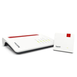 FRITZ! Mesh Set 7530 AX + 1200 AX Bi-bande (2,4 GHz / 5 GHz) Rouge, Blanc 4 3G Interne