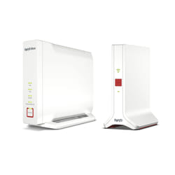 FRITZ! Mesh Set 4060 + 3000 AX INT Tri-bande (2,4 GHz / 5 GHz / 5 GHz) Blanc 4x4