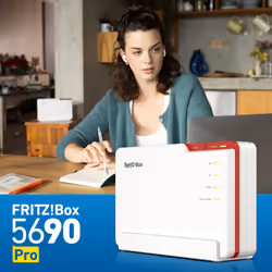 FRITZ!Box COMPUTER SYSTEMS routeur sans fil 2.5 Gigabit Ethernet Tri-bande (2,4 GHz / 5 GHz / 6 GHz) Blanc - Vue supplémentaire 9