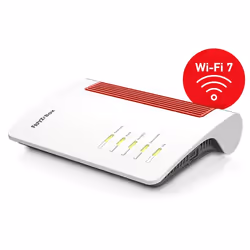 FRITZ!Box 7682, Wi-Fi 7 (802.11be), Bi-bande (2,4 GHz / 5 GHz), Ethernet/LAN, VDSL, Blanc, Routeur