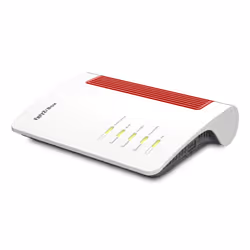 FRITZ!Box 4690, Wi-Fi 7 (802.11be), Bi-bande (2,4 GHz / 5 GHz), Ethernet/LAN, Rouge, Blanc, Routeur
