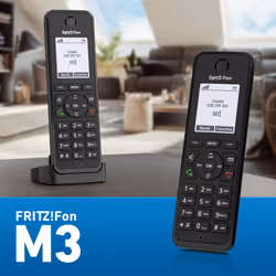 Fon M3 Téléphone DECT Identification de l'appelant Noir - Vue supplémentaire 6
