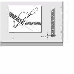 Hettich 9080109 glissière et coulisse pour tiroir 515 mm