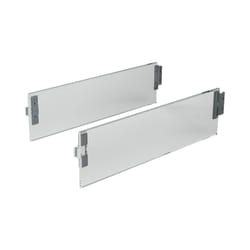 Set Hettich ArciTech Designside verre pour tiroir 218/94 ou 250/126 mm - L.650 mm - 9123078