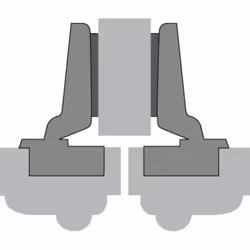 Hettich 9155242 glissière et coulisse pour tiroir