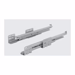Coulisses Arcitech HETTICH Actro Silent systeme - 40kg l.350 - 9240927 - Système de tiroirs à double paroi Arcitech Coulisse  ...