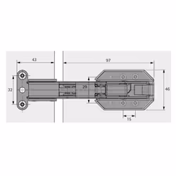 Hettich 9239784 glissière et coulisse pour tiroir