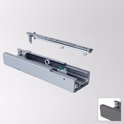 Hettich 9117223, 100 kg, Acier, Argent, 1 pièce(s)
