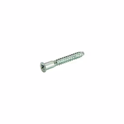 Tête empreinte PZ.Diamètre 6.3 mm.Acier bichromaté.Cache plastique blanc ou brun à commander séparément.Perçage par mèche éta ...