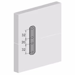 Hettich 9277155 glissière et coulisse pour tiroir