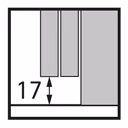 Hettich 9275785 glissière et coulisse pour tiroir
