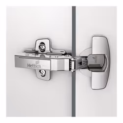 Charnière invisible clipsable sans amortisseur. Touche de déclipsage invisible. Réglage de recouvrement intégré +- 2mm Réglag ...