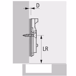 Hettich 9289598 glissière et coulisse pour tiroir