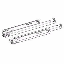 Hettich 9318218 glissière et coulisse pour tiroir 600 mm