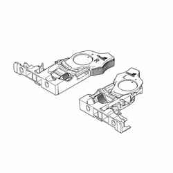 Hettich 9320320 glissière et coulisse pour tiroir