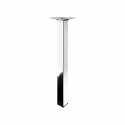 Description générale Avec patin plastique fileté M10 et platine de 60 x 60 mm, ce pied de meuble est conçu pour offrir une ba ...
