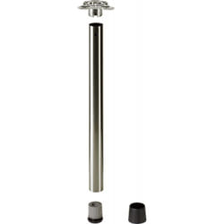 Pied de table Ayo Ø60x1200mm inoxoptik
