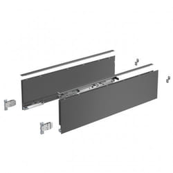 Profil Avantech You L.400 x H.139 mm HETTICH Anthracite set - 9255336