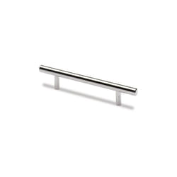 Hettich - Poignée de meuble Hale acier chromé poli 480 mm ø 12 mm