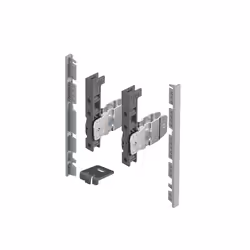 Hettich 9257612, Plastique, Acier, Argent, 139 mm, 1 pièce(s)
