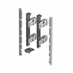 Hettich 9257613, Plastique, Acier, Argent, 187 mm, 1 pièce(s)
