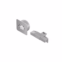 Hettich 9257734, Plastique, Argent, 1 pièce(s)