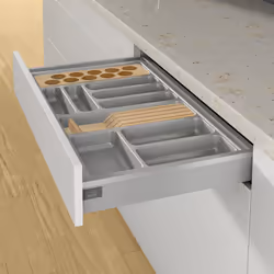 Hettich 9194933 glissière et coulisse pour tiroir 550 mm