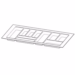 Hettich 9194972, Plastique, 550 mm, 441 mm, 1 pièce(s)