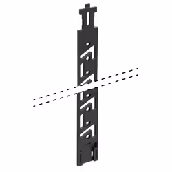Hettich 75547, Plastique, Noir, 480 mm, 1 pièce(s)